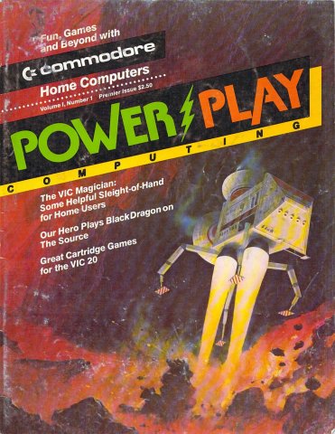 Commodore Power/Play Issue 001