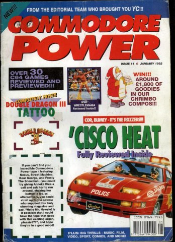 Commodore Power 01 (January 1992)