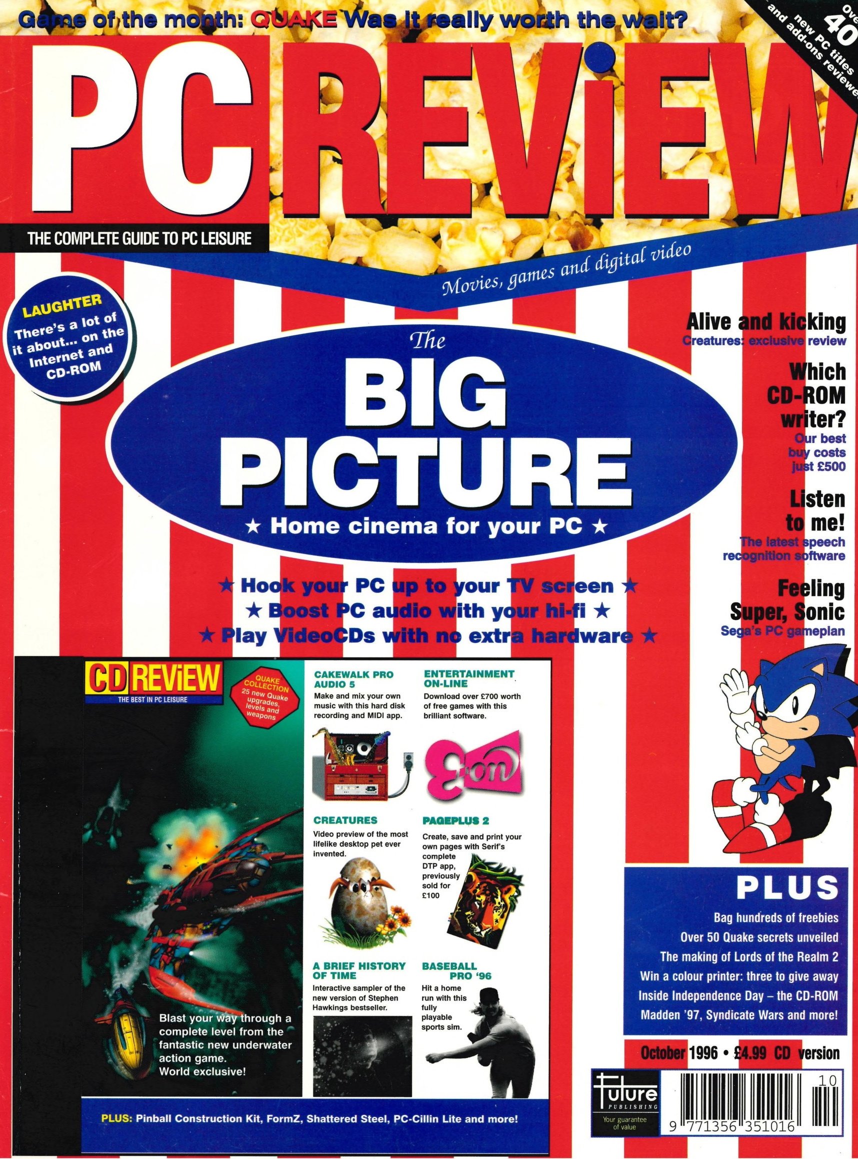 More information about "PC Review Issue 060 (October 1996)"