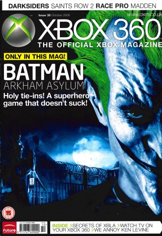 XBOX 360 The Official Magazine Issue 038 October 2008