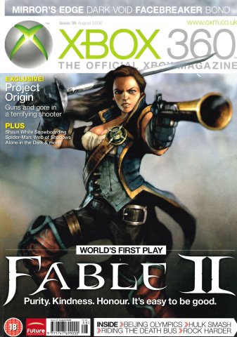 XBOX 360 The Official Magazine Issue 036 August 2008