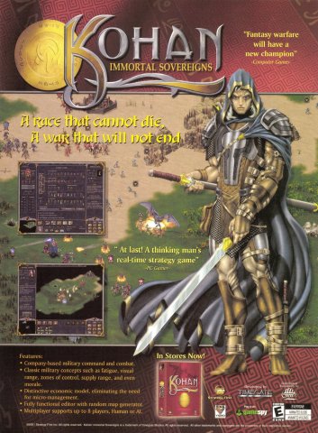 Kohan: Immortal Sovreigns (May, 2001)