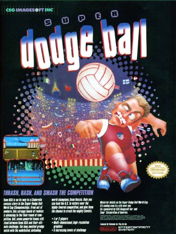 Super Dodge Ball (May, 1989)