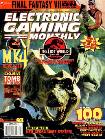 Electronic Gaming Monthly Issue 093 (April 1997)
