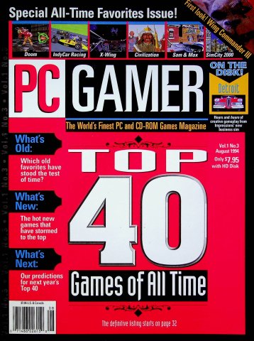 PC Gamer Issue 003 August 1994