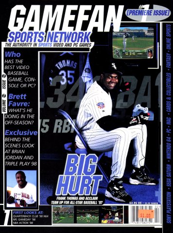 Gamefan Sports Network Issue 1 (Summer 1997)