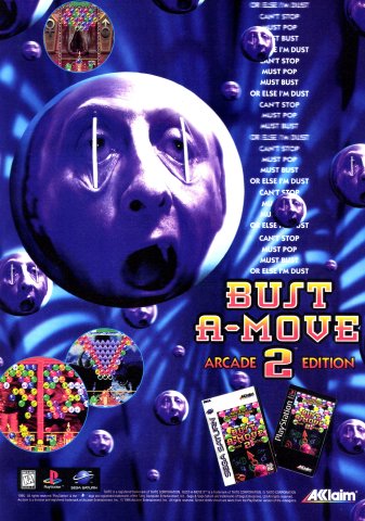 Bust-A-Move 2: Arcade Edition (June, 1996)