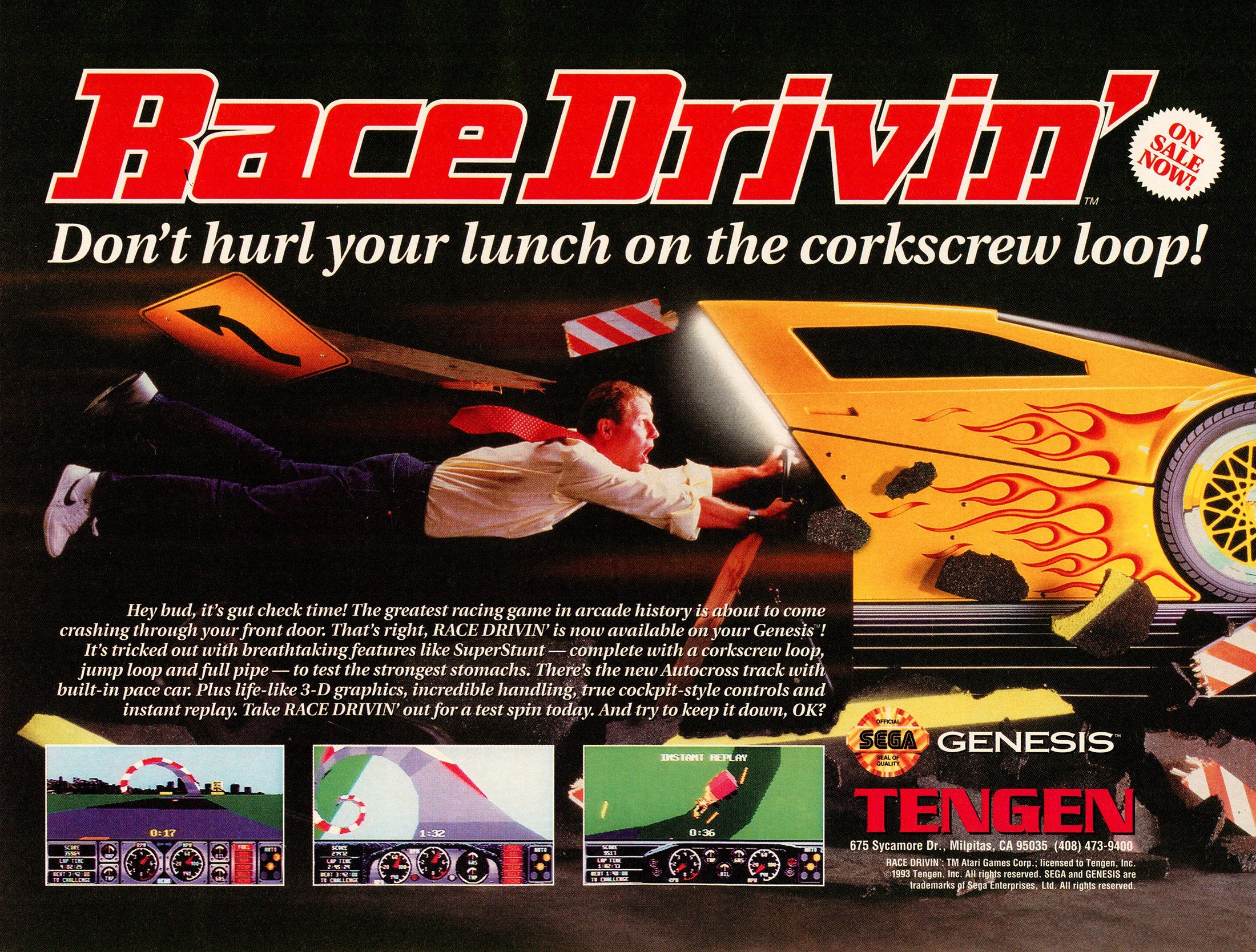 Race Drivin' (January, 1994)
