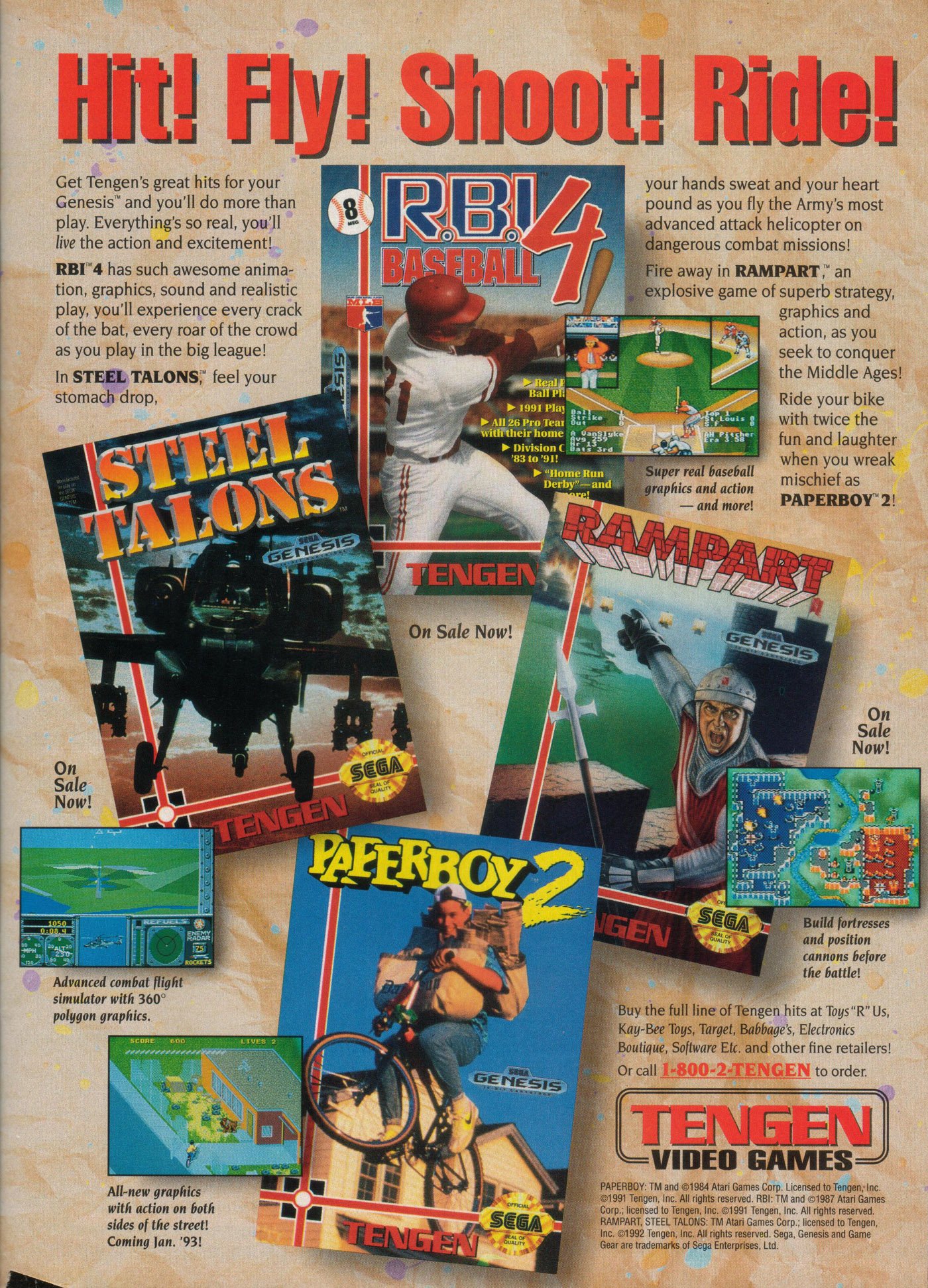 RBI Baseball 4 (February, 1993)