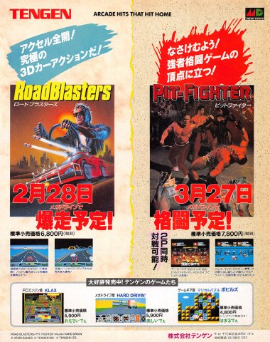 Pit Fighter (Japan)