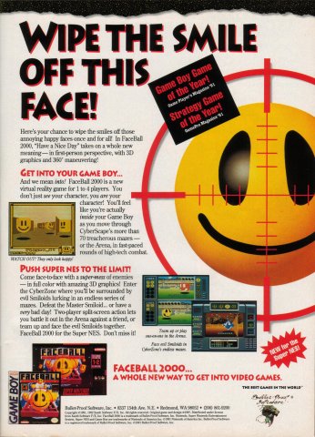 Faceball 2000 (February, 1993)