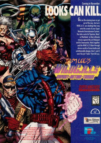 Jim Lee's WildC.A.T.S: Cover Action Teams (November, 1995)