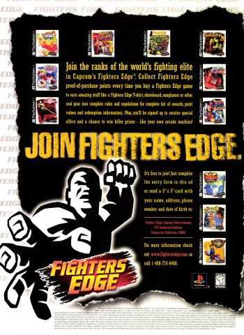 Capcom Fighters Edge (October, 1998) 01