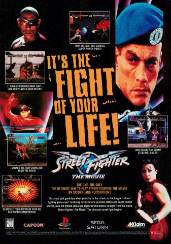 Street Fighter: The Movie (November, 1995)