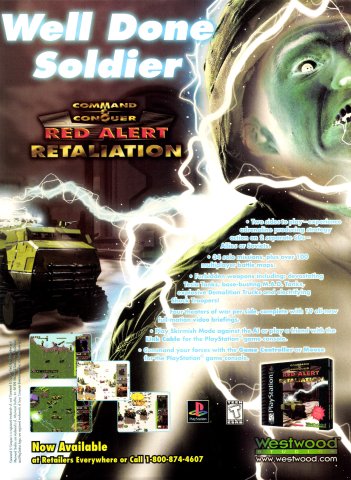 Command & Conquer: Red Alert - Retaliation (October, 1998)