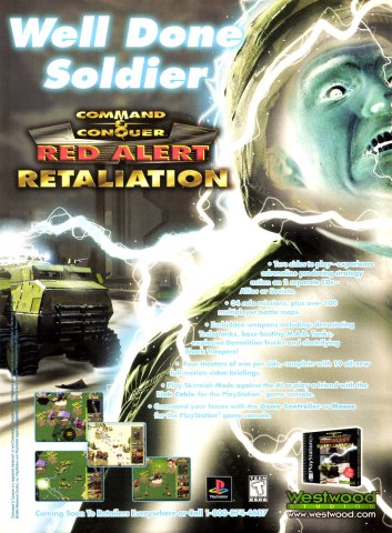 Command & Conquer: Red Alert - Retaliation (August, 1998)