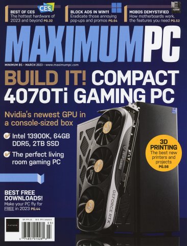 Maximum PC Volume 28, No 3 (March 2023)