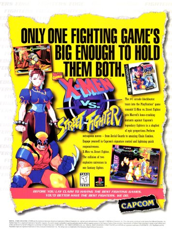 X-Men vs. Street Fighter (February, 1998)