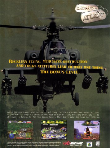 Chopper Attack (August, 1998)
