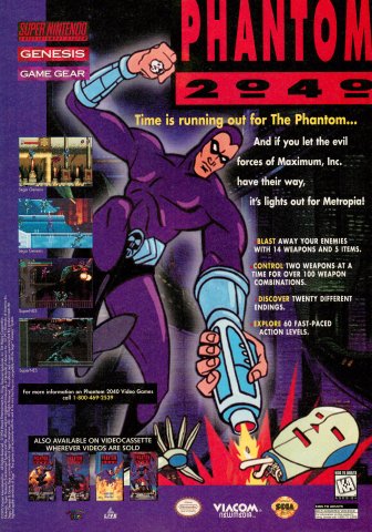 Phantom 2040 (November, 1995)