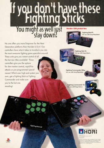 Horiden USA controllers (November, 1995)
