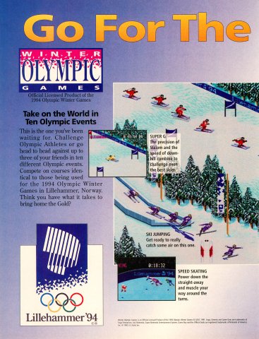 Winter Olympic Games: Lillehammer '94 (January, 1994) 01