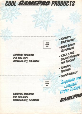 GamePro merchandise (February 1993) 05