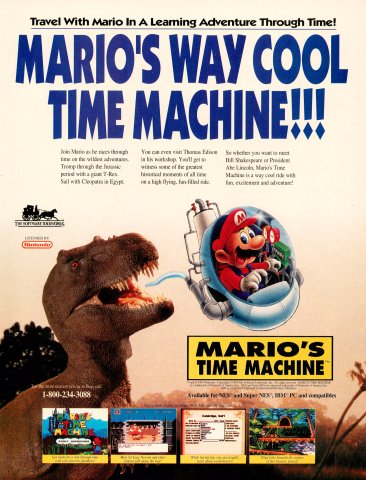 Mario's Time Machine (January, 1994)