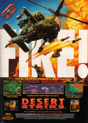 Desert Strike: Return to the Gulf (February, 1993)