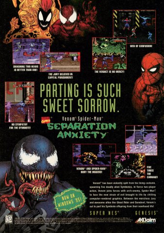 Venom • Spider-Man: Separation Anxiety (December, 1995)