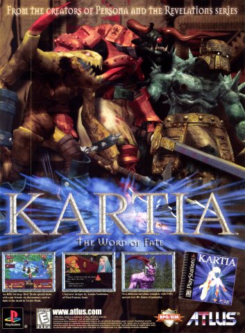 Kartia: The Word of Fate (August, 1998)