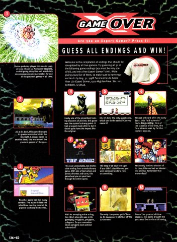 Expert Gamer Game Over contest (August 1998) 01