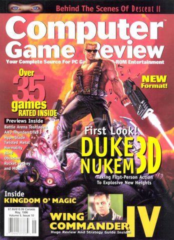 Computer Game Review Issue 58 (May 1996)