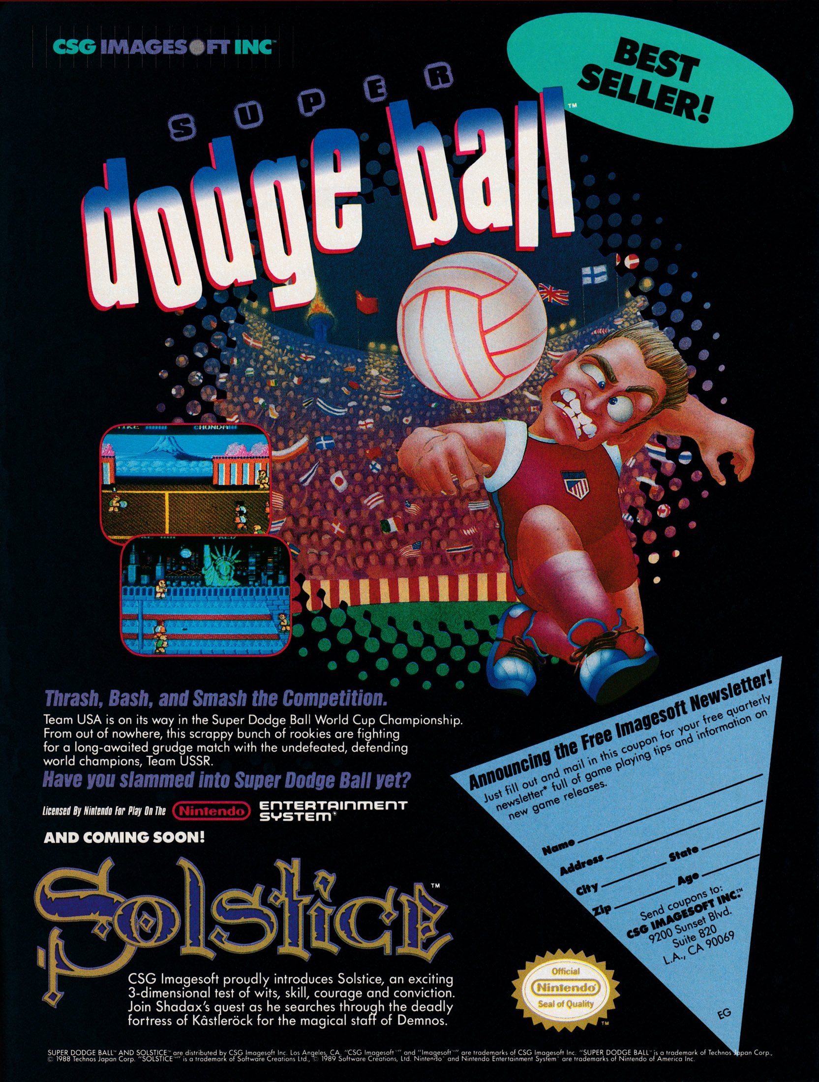 Super Dodge Ball (March, 1990) (01)