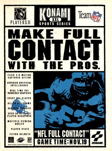 NFL Full Contact (December, 1995) (canceled)