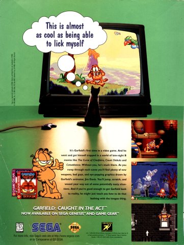 Garfield: Caught in the Act (December, 1995)
