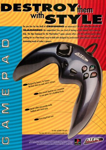 Alps Interactive gamepad (March, 1997)