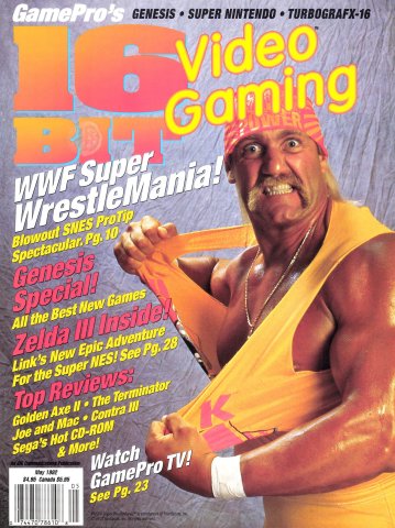 GamePro's 16-Bit Video Gaming May 1992