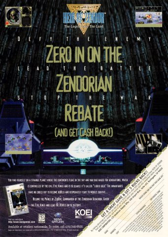 Heir of Zendor (March, 1997)
