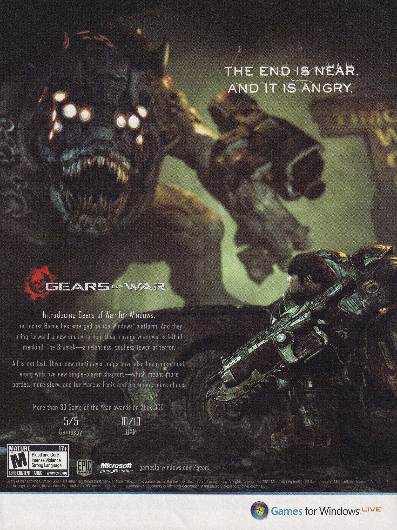 Gears of War (April, 2008)