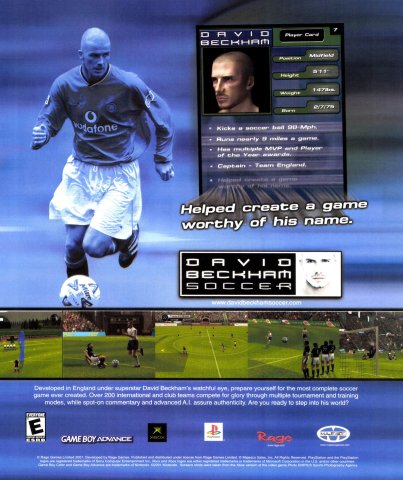 David Beckham Soccer (July, 2002)