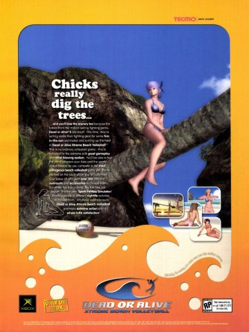 Dead or Alive Xtreme Beach Volleyball (November, 2002)
