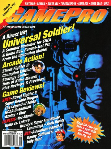 GamePro Issue 037 August 1992