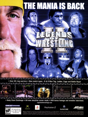 Legends of Wrestling II (November, 2002)