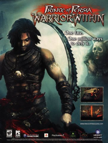 Prince of Persia: Warrior Within (PS2) - The Cover Project