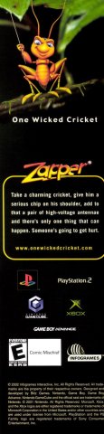 Zapper: One Wicked Cricket! (November 2002) (pg 3)