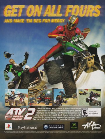ATV: Quad Power Racing 2 (March, 2003)