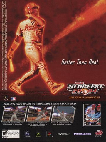 MLB Slugfest 20-04 (March, 2003)