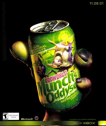 Oddworld: Munch's Oddysee (November, 2001)