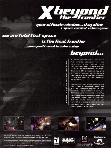 X: Beyond the Frontier (February, 2000)